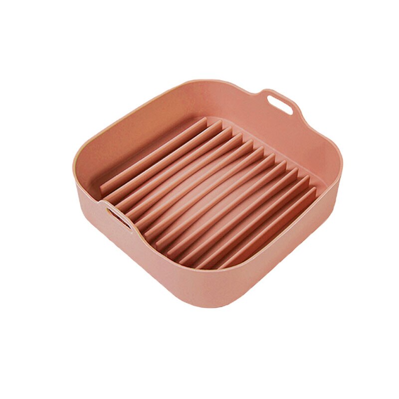 Multifunctional Air Fryers Oven Accessories AirFryer Silicone Pot Bread Fried Chicken Pizza Basket Baking Tray FDA Baking Dishes - Amazhona 