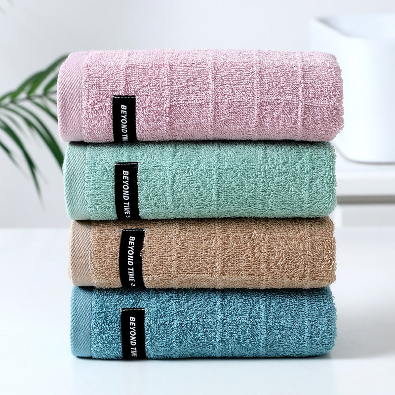 Turkish Cotton Beach Towel Bath Towels Bathroom Towel Sets Thick Luxury Solid for SPA Bathroom Bath Towels for Adults Children - Amazhona 