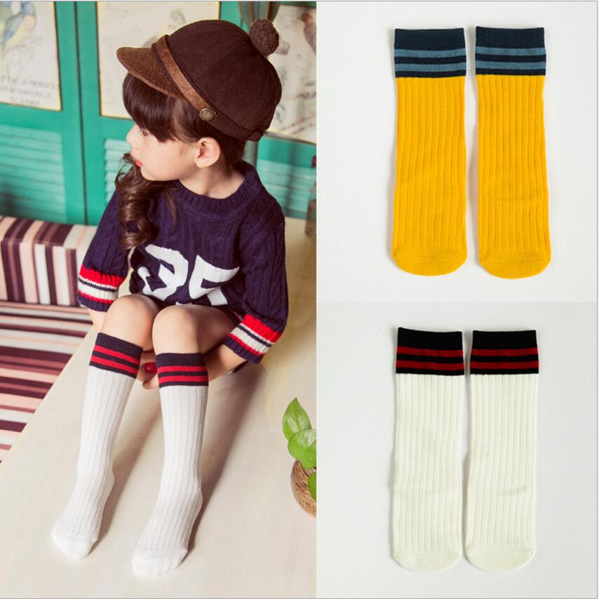 Baby Girls Socks legs warm Fox print Cotton sokken Character Knee Socks Kid Clothing unisex Toddler Boot Socks Cartoon - Amazhona 