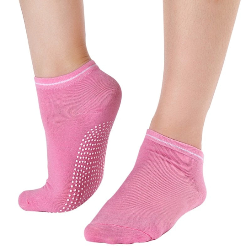 Women High Quality Bandage Yoga Socks Anti-Slip Socks Quick-Dry  Damping Pilates Ballet Socks Good Grip For Women - Amazhona 