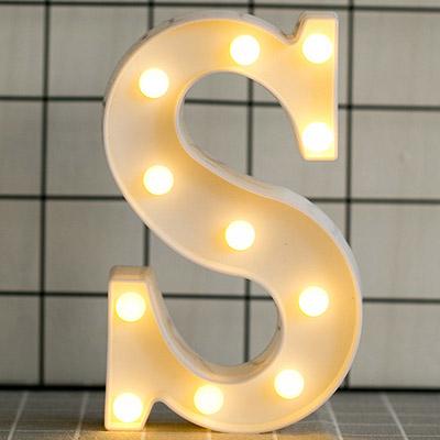 HOME IMPROVEMENT - LED ALPHABET NIGHT LIGHT - Amazhona 