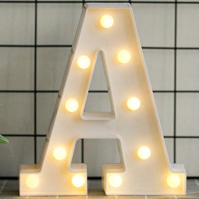 HOME IMPROVEMENT - LED ALPHABET NIGHT LIGHT - Amazhona 