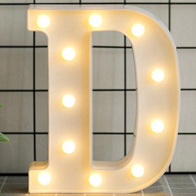 HOME IMPROVEMENT - LED ALPHABET NIGHT LIGHT - Amazhona 