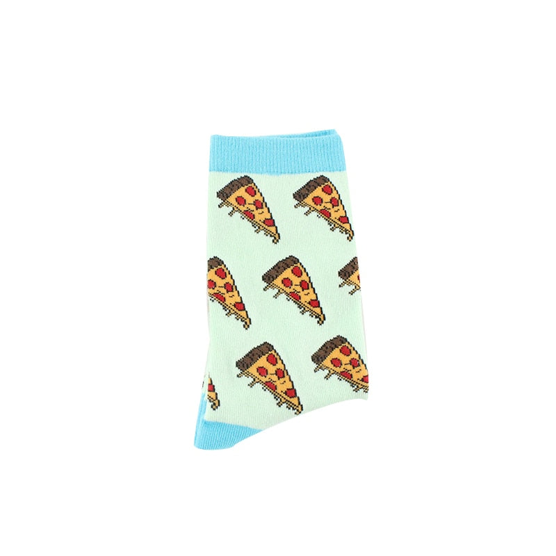 ARMKIN Hip Hop Cool Animal Food happy Funny Socks Men Harajuku Skateboard Crew sock Male Vintage Large High sock for christmas - Amazhona 