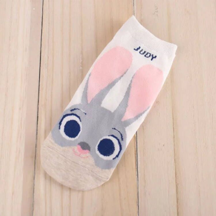 Disney 1pair women Boat socks Mickey cute cartoon Japanese Korean sweet cotton socks spring and summer wild short tube socks - Amazhona 