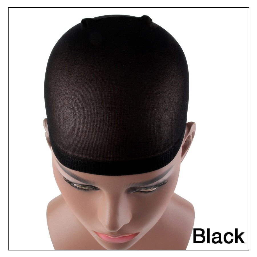 accesorios para el cabello Alileader 2Pcs High Quality Wig Cap Brown Stocking Cap To Christmas Cosplay Wig Caps Stocking Elastic Liner Mesh For Making Wigs - Amazhona 