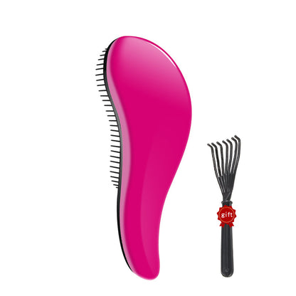 Hair Comb Detangling Hair Brush Women Haircare Anti-knot Styling Barber Hotcomb - Amazhona 