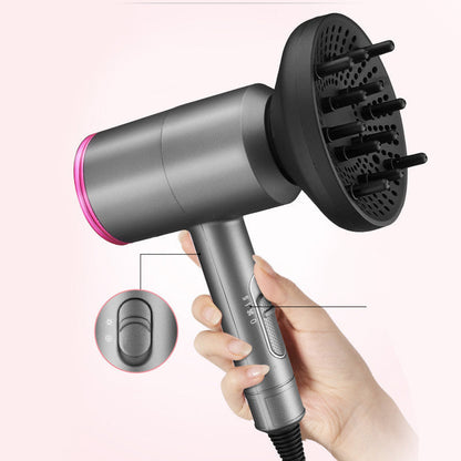 Hair Dryer 1400w 110V   220V Hairdryer Hair Blow Dryer Fast Straight Hot Air Styler 3 Heat Setting 2 Speed  Ne Setting - Amazhona 