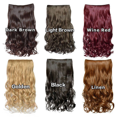 Hair Extension Piece Roll One Piece Europe And America - Amazhona 