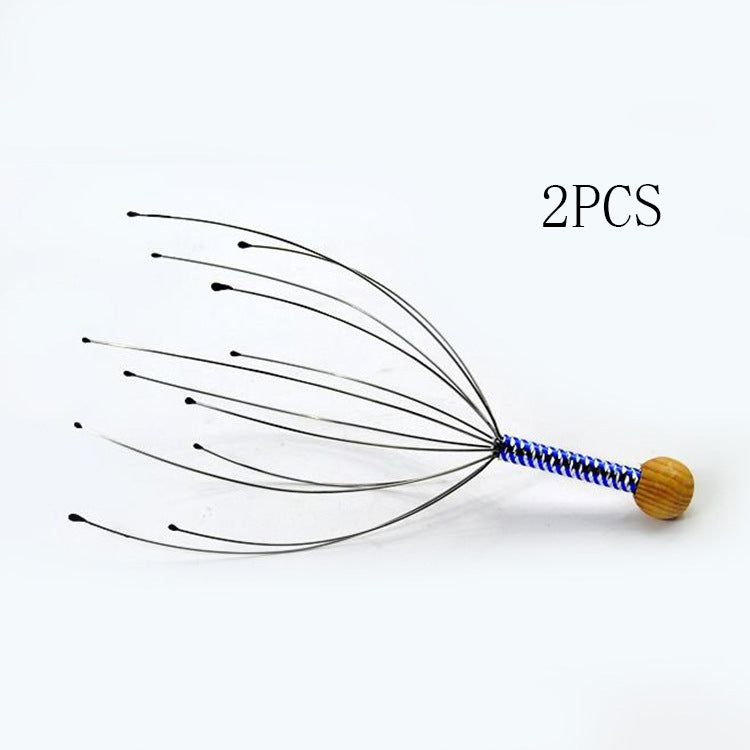 Hair Hair Raising Octopus Scalp Massager Massage Claw Manual Massager Head Massager  Grasper - Amazhona 