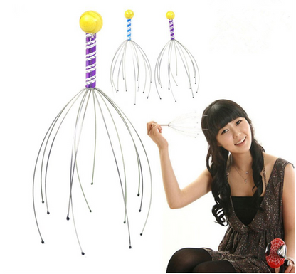 Hair Hair Raising Octopus Scalp Massager Massage Claw Manual Massager Head Massager  Grasper - Amazhona 