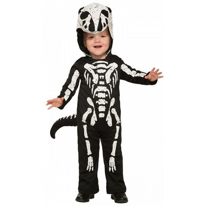 Halloween Skeleton Scary Cosplay Children Costume  Clothes - Amazhona 