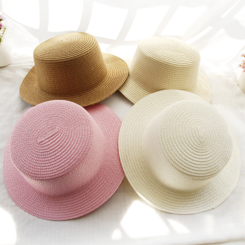 Hat Ladies Light Version Summer Foldable Sunscreen Straw Hat Sun Hat Fisherman Hat Outdoor Beach Sun Hat Wholesale - Amazhona 