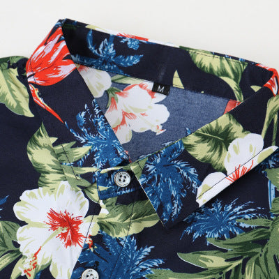 Hawaiian printed men's shirt - Amazhona 