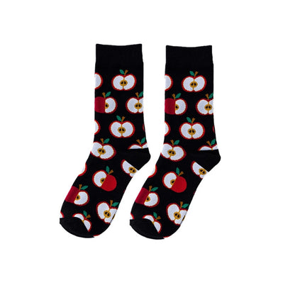 Funny Men Women Fashion Harajuku Fruit Socks Lovely Art With Avocado Sushi Food Animal Dog Happy Socks - Amazhona 