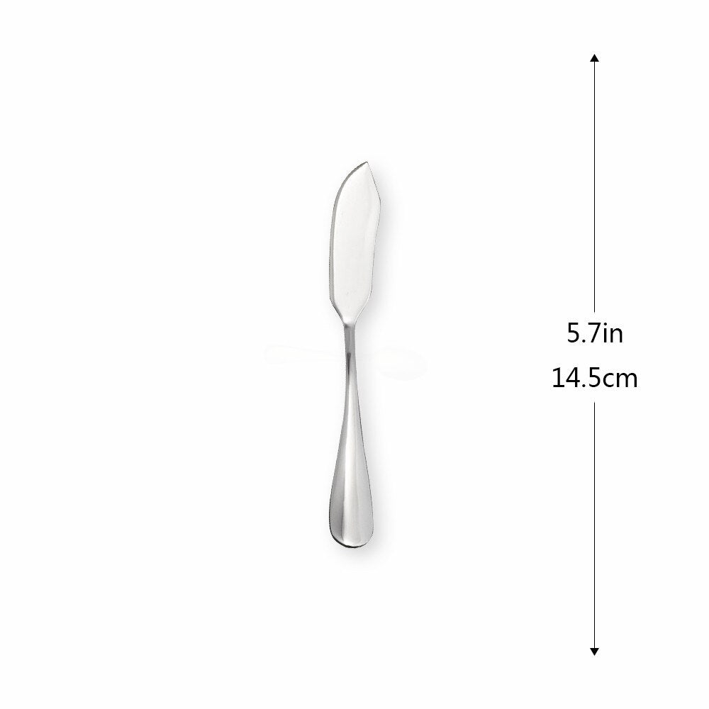 Stainless Steel Cutlery Set Silver Spoons for Salad 1Pc Fork Coffee Dinner Forks Spoons Tableware Set Kitchen Dinnerware Set - Amazhona 