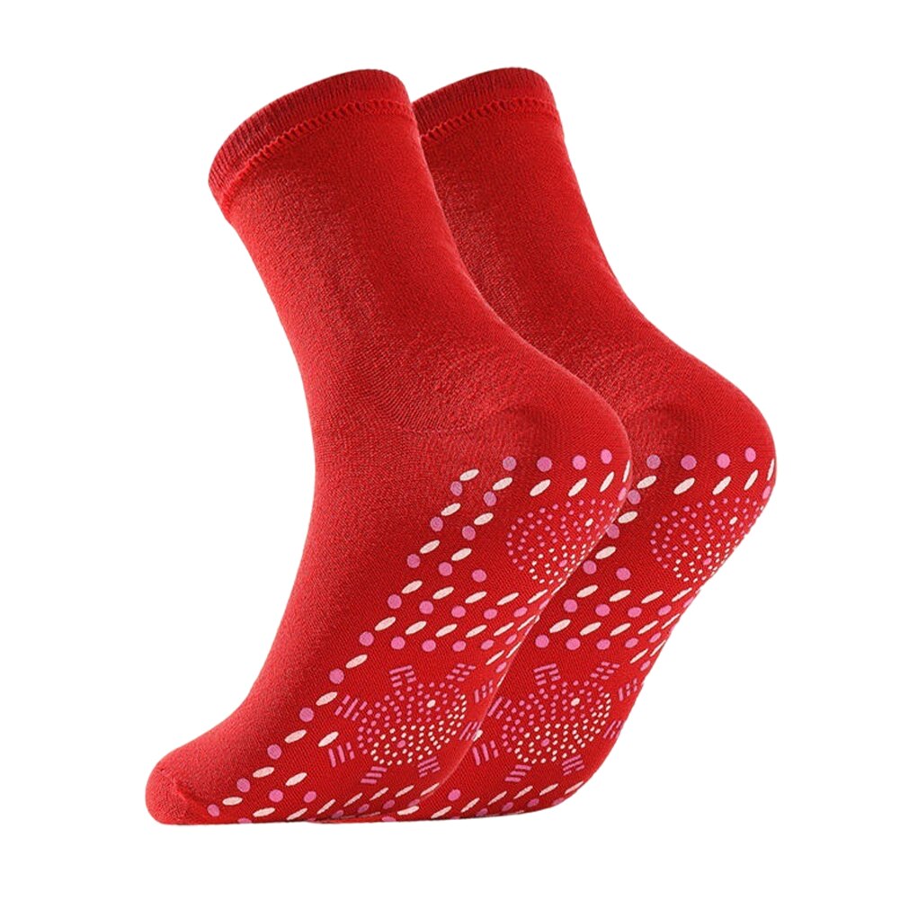 New Self Heating Socks Winter Warm Massage Socks Anti-Fatigue Heat Insulated Thermal Socks For Hiking Camping Cycling - Amazhona 