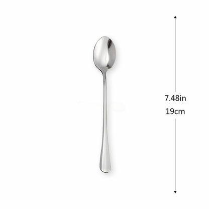 Stainless Steel Cutlery Set Silver Spoons for Salad 1Pc Fork Coffee Dinner Forks Spoons Tableware Set Kitchen Dinnerware Set - Amazhona 