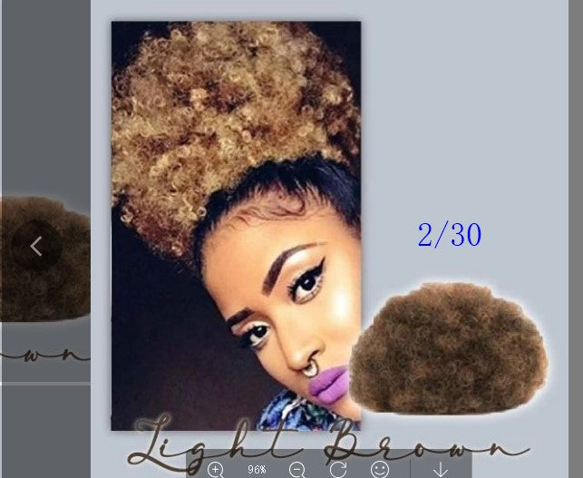 High Puff Ponytail - Amazhona 