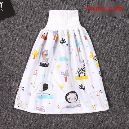 High waist waterproof diaper skirt - Amazhona 