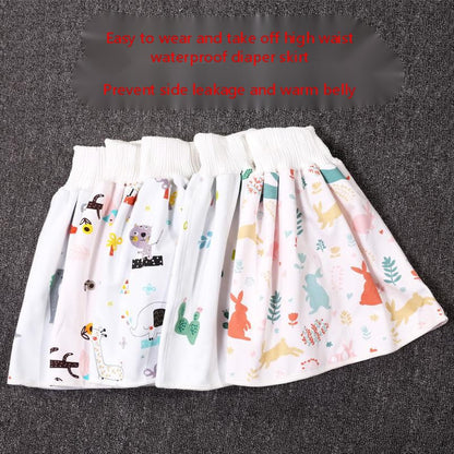 High waist waterproof diaper skirt - Amazhona 