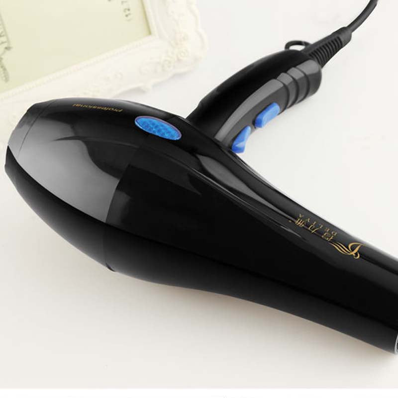 Home Hairdressing High-Power Blue Light Negative Ion Hair Dryer - Amazhona 