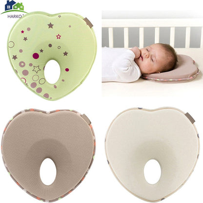 Hot Baby Pillow Infant Toddler Sleep Positioner Anti Roll Cushion Flat Head Pillow Protection of Newborn Almohadas Bebe - Amazhona 