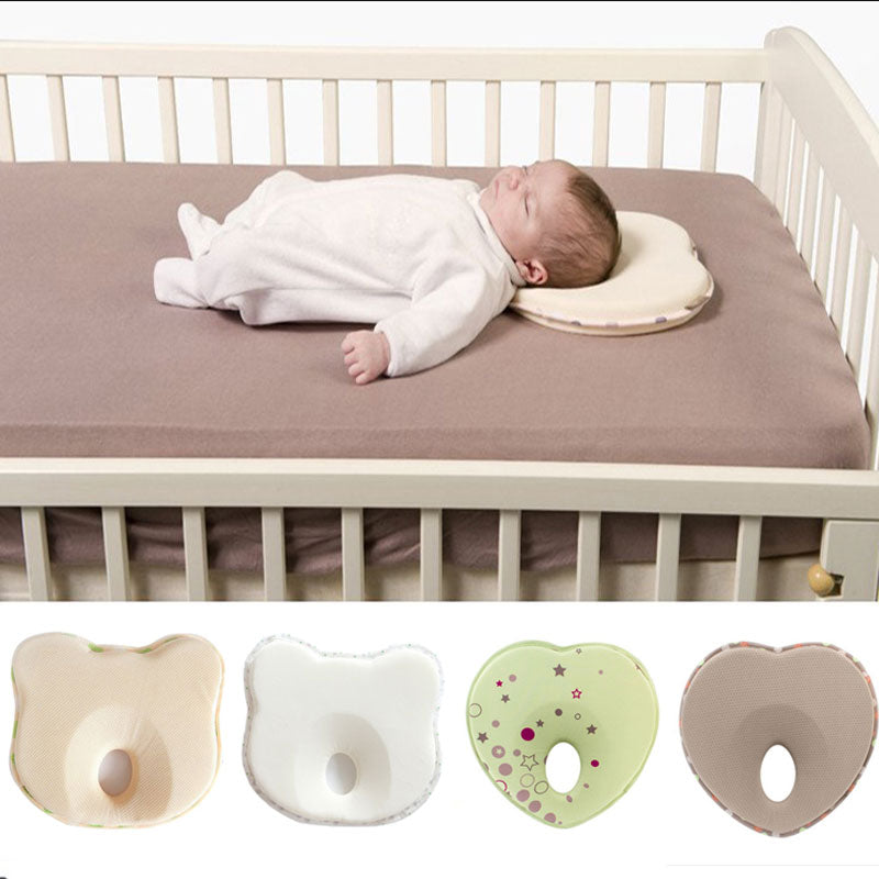 Hot Baby Pillow Infant Toddler Sleep Positioner Anti Roll Cushion Flat Head Pillow Protection of Newborn Almohadas Bebe - Amazhona 