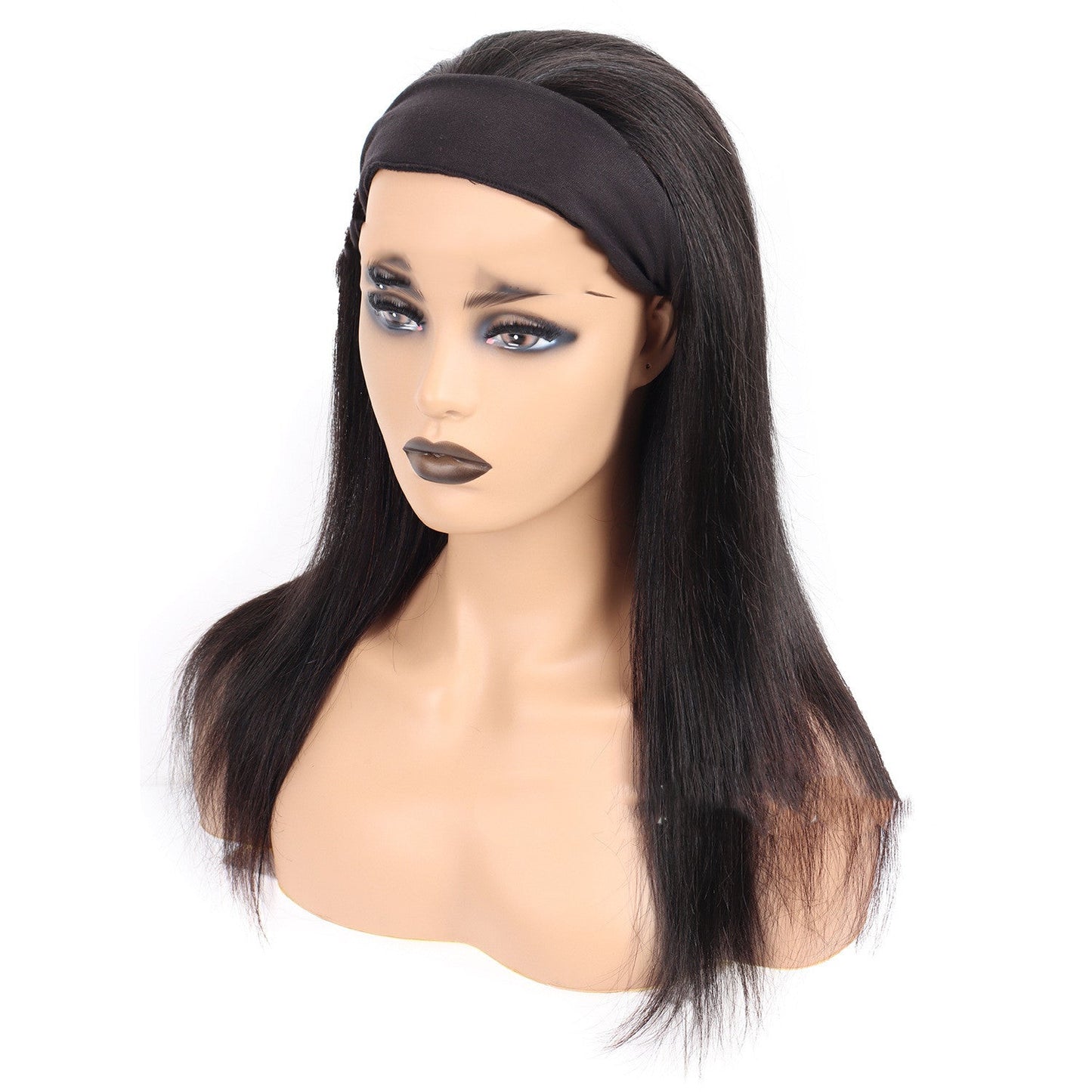 Human Hair Headband Wigs Hair Is Reversed, Hair Band, Wig And Headgear - Amazhona 