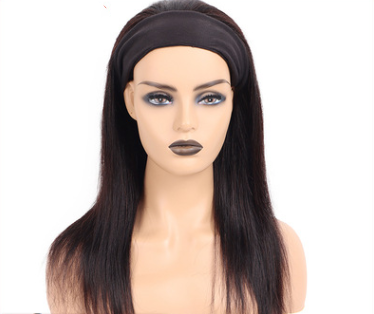 Human Hair Headband Wigs Hair Is Reversed, Hair Band, Wig And Headgear - Amazhona 