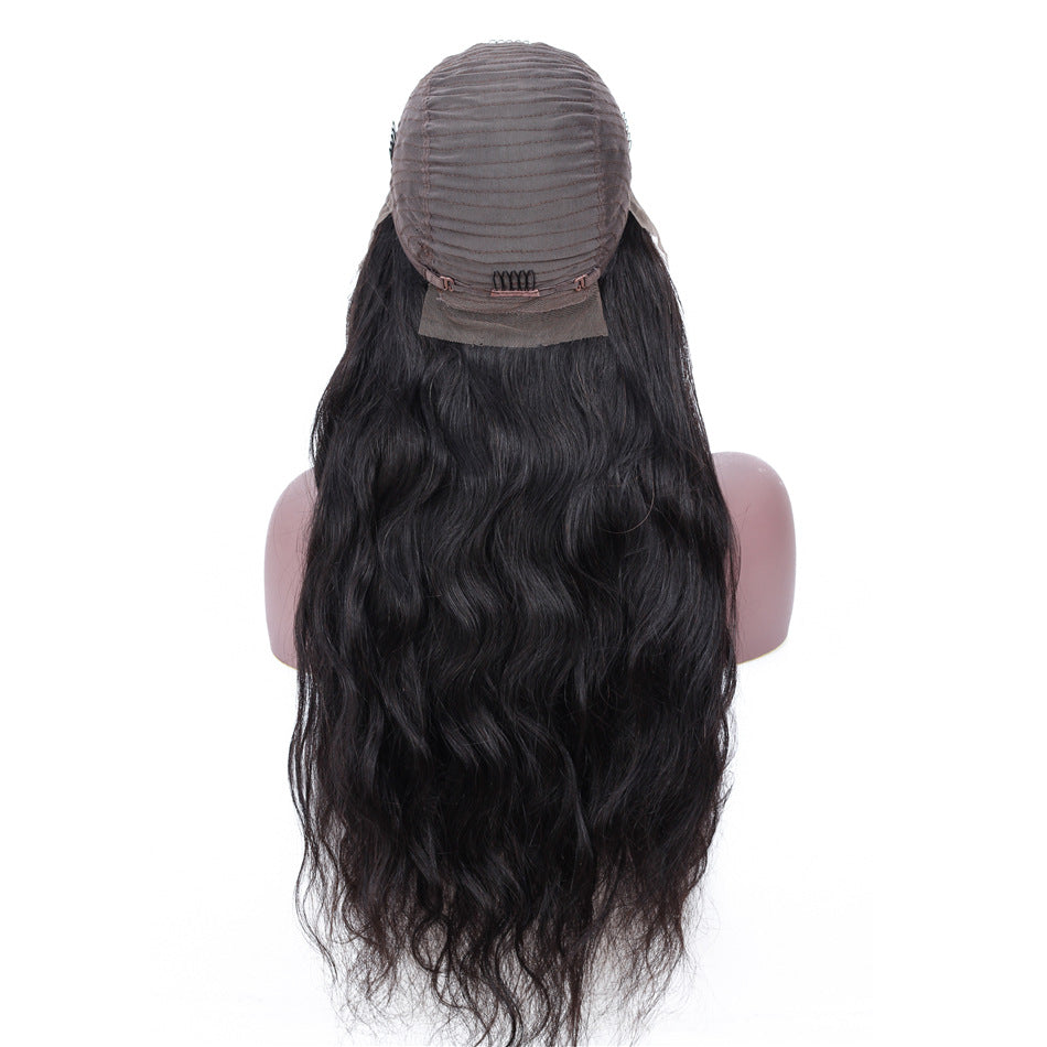 Human Hair Wigs Front Lace 13x4 body Wave Female Hair Wig - Amazhona 