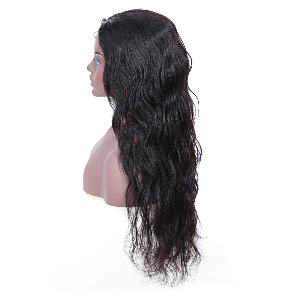 Human Hair Wigs Front Lace 13x4 body Wave Female Hair Wig - Amazhona 