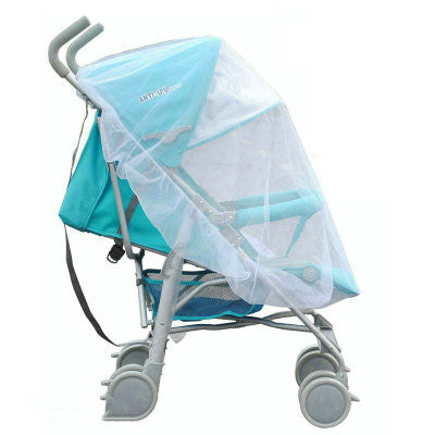 Increase baby stroller nets Baby stroller encryption full cover nets General dustproof and anti-mosquito - Amazhona 