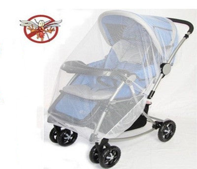 Increase baby stroller nets Baby stroller encryption full cover nets General dustproof and anti-mosquito - Amazhona 