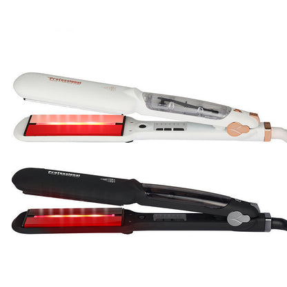 Infrared steam spray hair straightener - Amazhona 