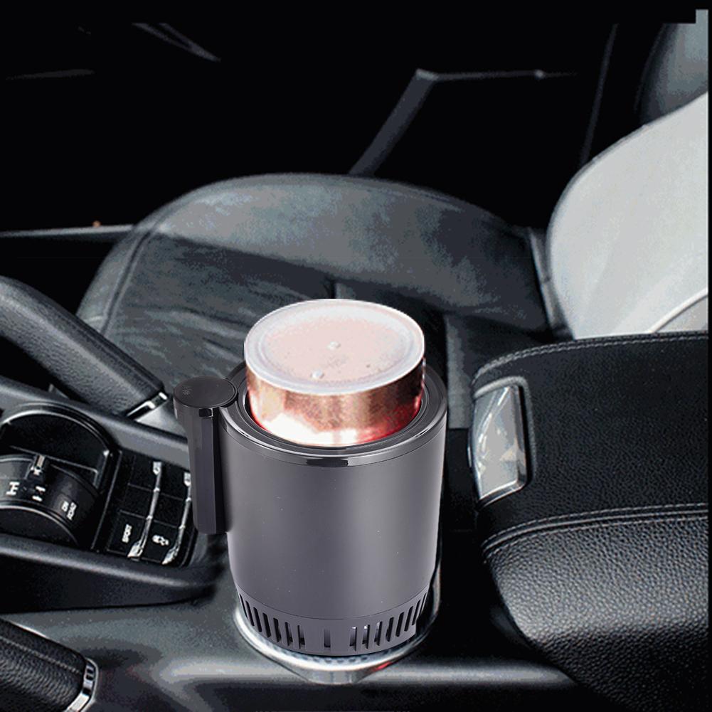 Intelligent Car Cup Warmer Cooler 2 in 1 with Smart Digital Display - Amazhona 