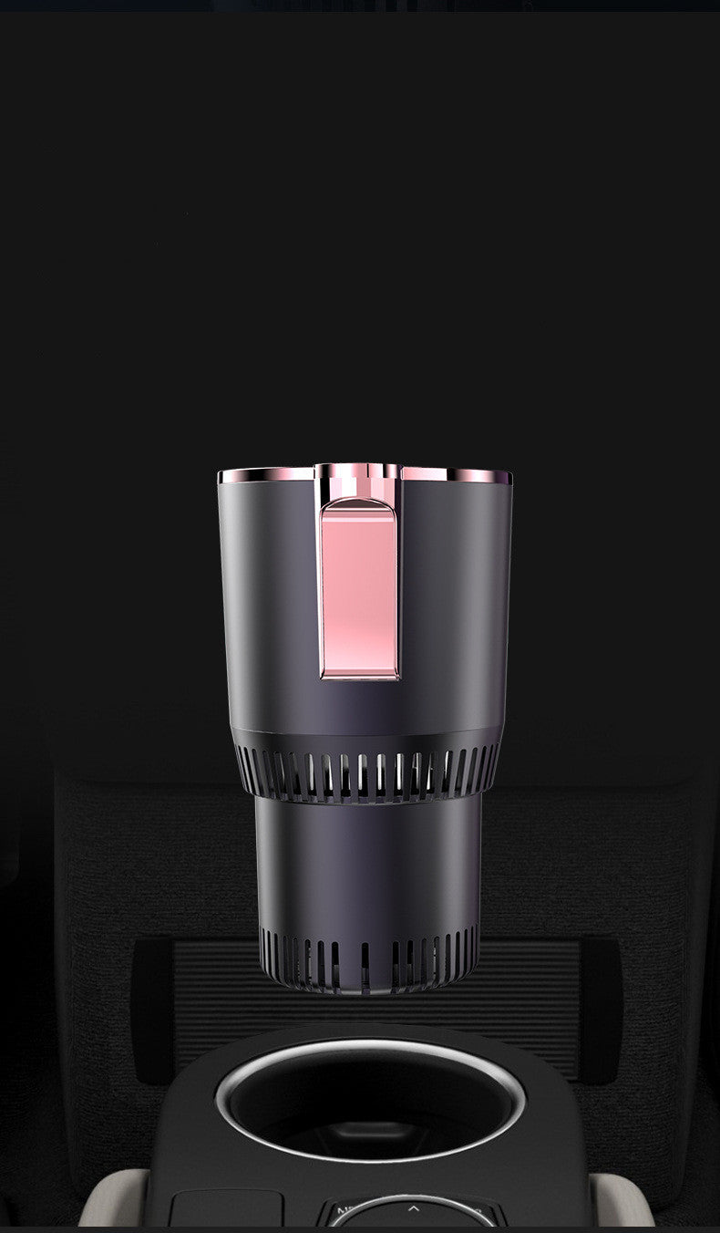 Intelligent Car Cup Warmer Cooler 2 in 1 with Smart Digital Display - Amazhona 