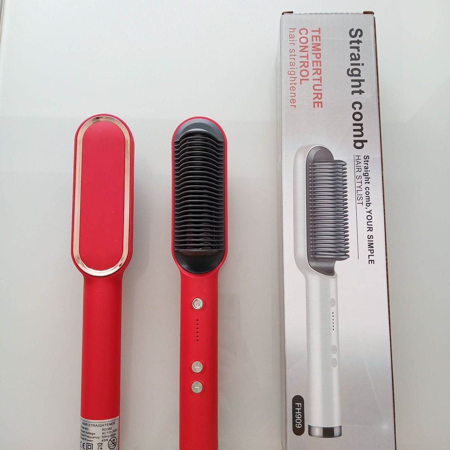 Internal Buckle Straightening Comb And Curling Iron Dual - Amazhona 