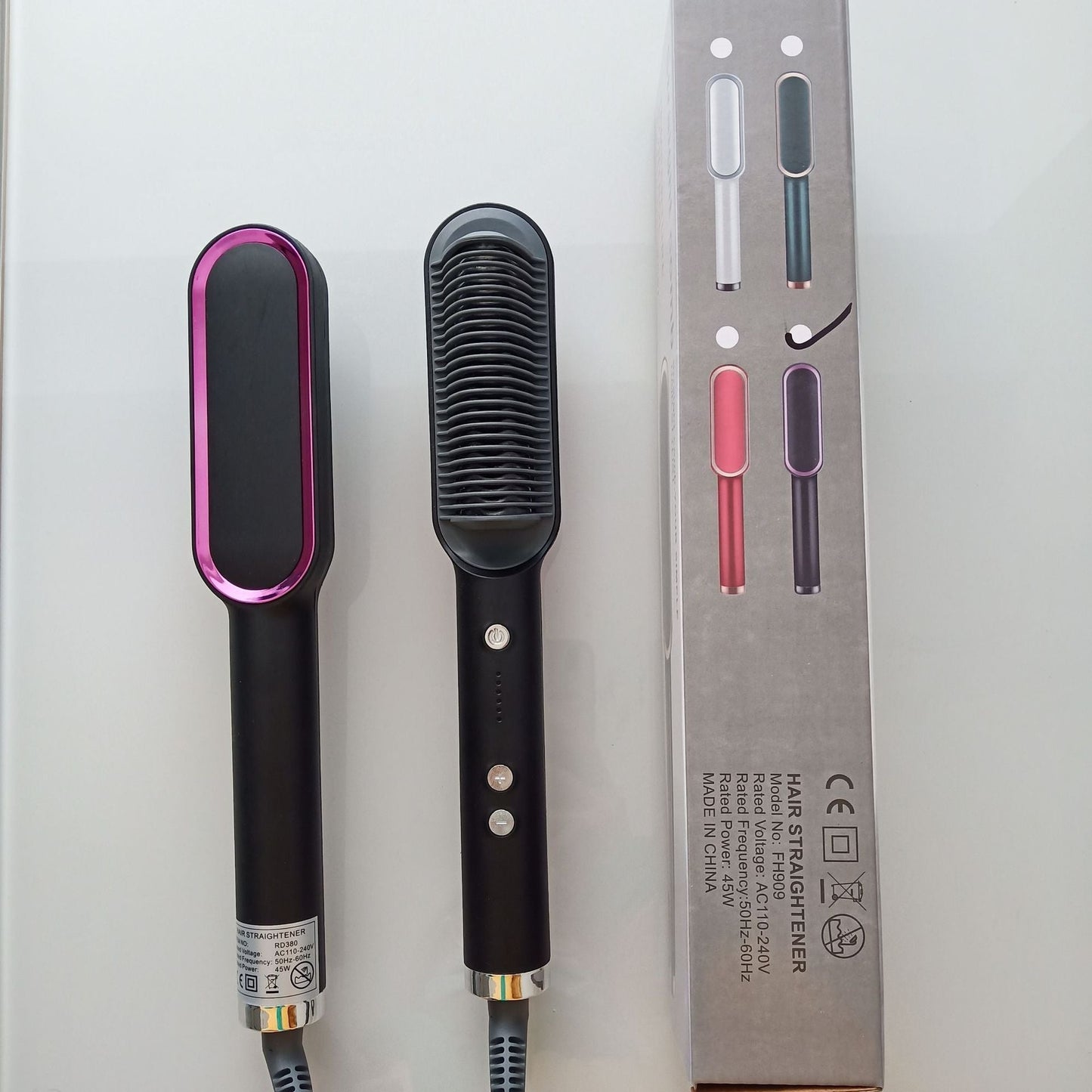 Internal Buckle Straightening Comb And Curling Iron Dual - Amazhona 