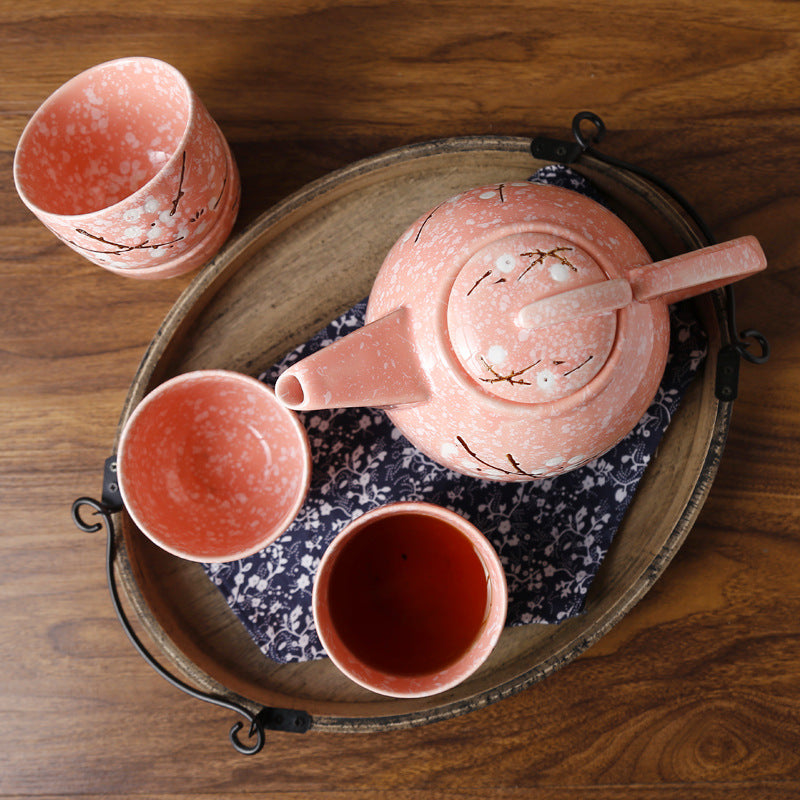 Japanese Ceramic Tea Set Set For Household Use - Amazhona 