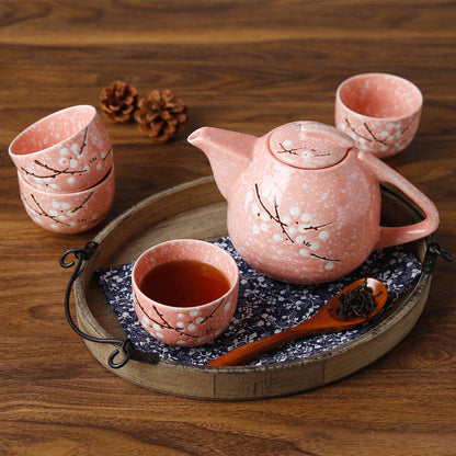 Japanese Ceramic Tea Set Set For Household Use - Amazhona 