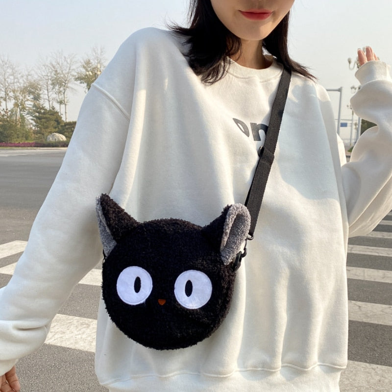 Japanese Style Kawaii Bag Women Cartoon Plush Shoulder Bag for Women 2022 New Crossbody Bag Small Phone&Purse Bag Bolsa Feminina - Amazhona 