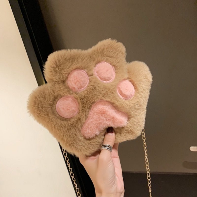 Japanese Style Kawaii Bag Women Cartoon Plush Shoulder Bag for Women 2022 New Crossbody Bag Small Phone&Purse Bag Bolsa Feminina - Amazhona 