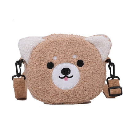 Japanese Style Kawaii Bag Women Cartoon Plush Shoulder Bag for Women 2022 New Crossbody Bag Small Phone&Purse Bag Bolsa Feminina - Amazhona 