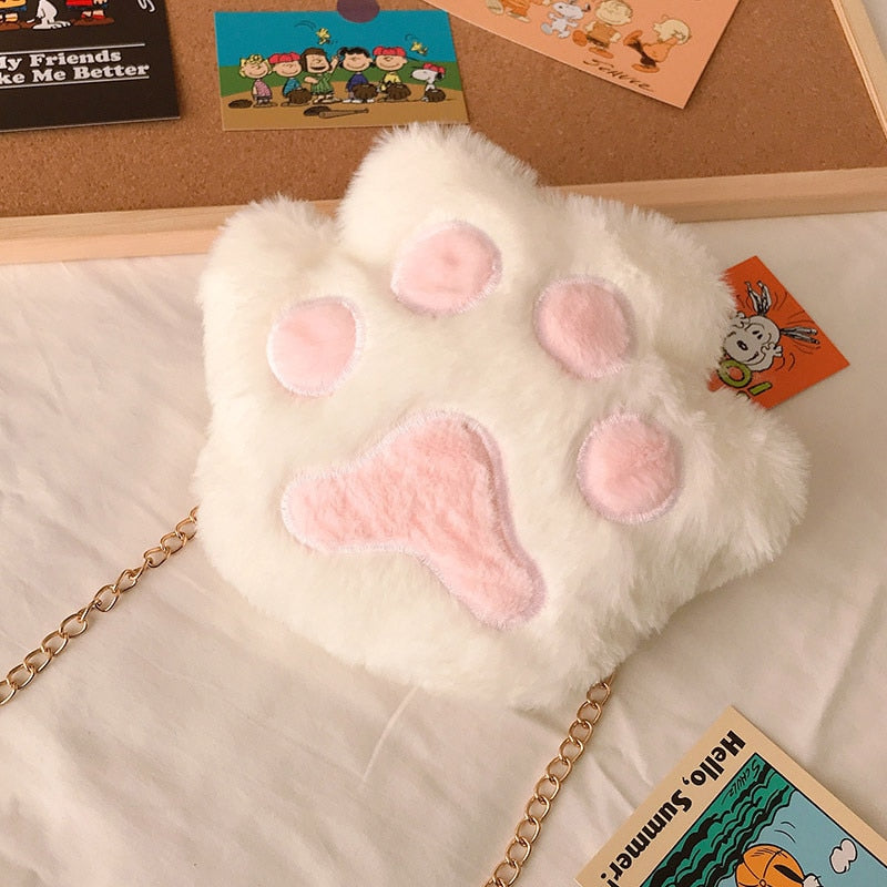 Japanese Style Kawaii Bag Women Cartoon Plush Shoulder Bag for Women 2022 New Crossbody Bag Small Phone&Purse Bag Bolsa Feminina - Amazhona 