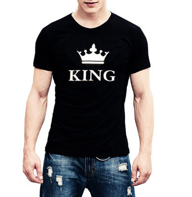 KING KING crown crew neck T-shirt - Amazhona 