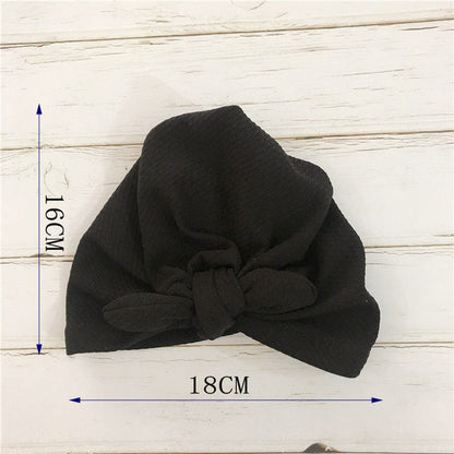 Knot Bow Baby Headbands Toddler Headwraps 6m-18m Baby Turban - Amazhona 