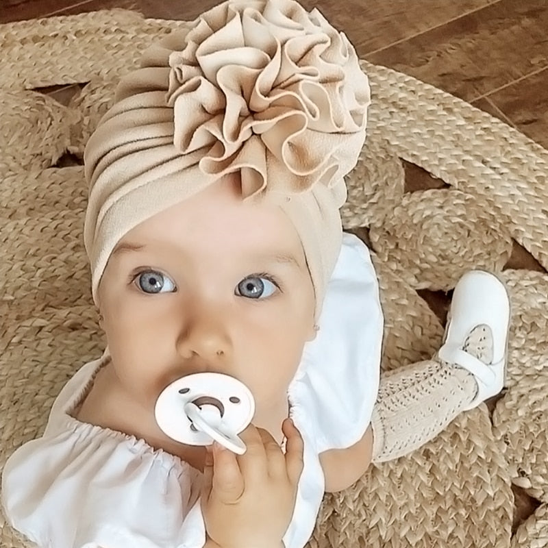 Knot Bow Baby Headbands Toddler Headwraps 6m-18m Baby Turban - Amazhona 