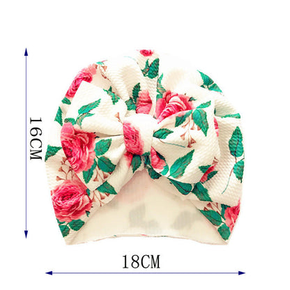 Knot Bow Baby Headbands Toddler Headwraps 6m-18m Baby Turban - Amazhona 