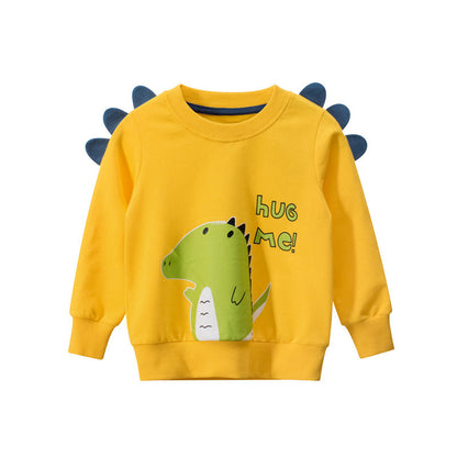 Korean style children's sweater baby clothes - Amazhona 